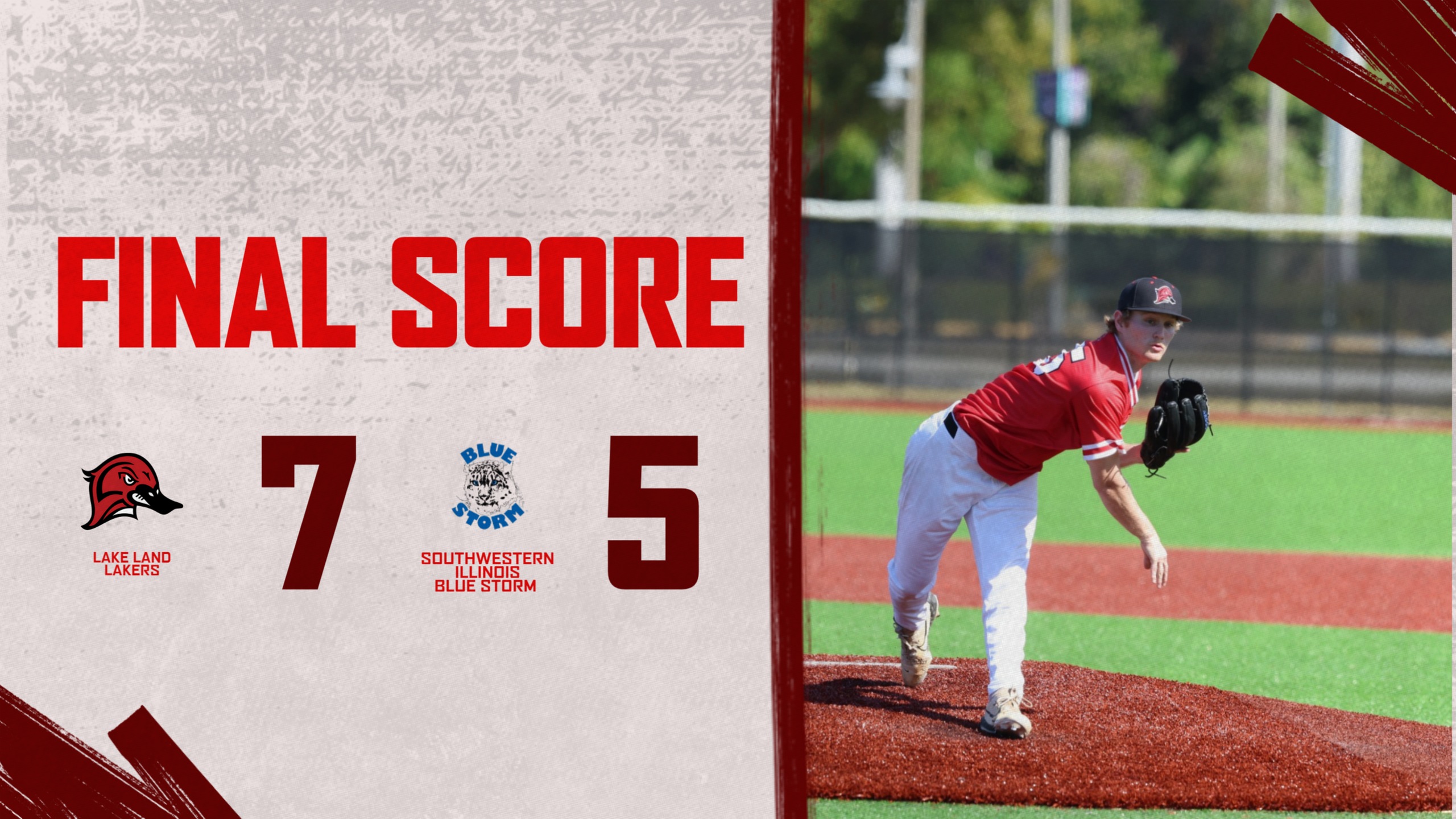 Lakers hold off the Blue Storm of SWIC by a score of 7-5 for this Midweek GRAC Sports match-up