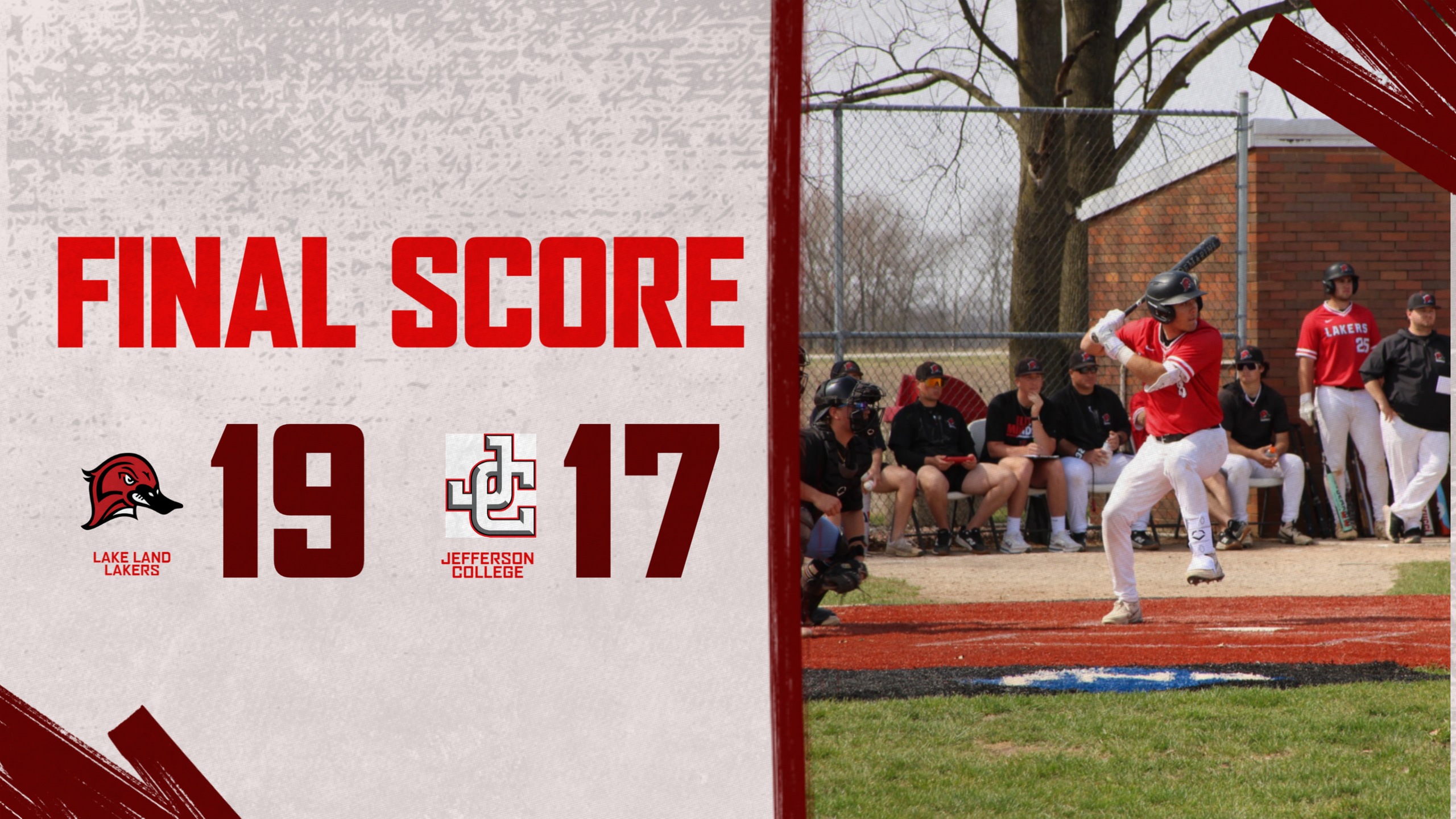 Lakers Outlast the Vikings of Jefferson College 19-17