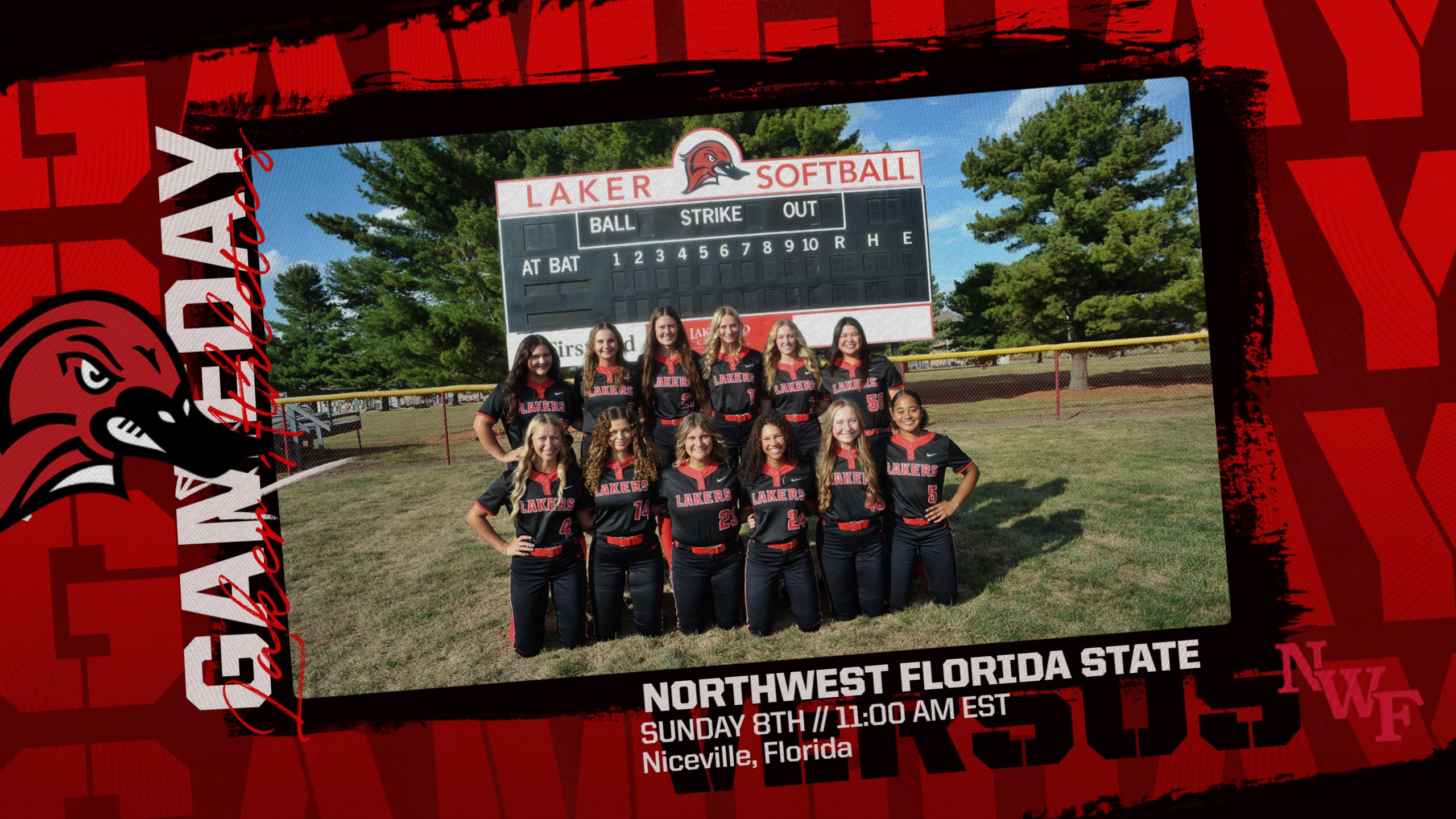 Lakers take on Top Ranked NW Florida State this Morning at 11:00am