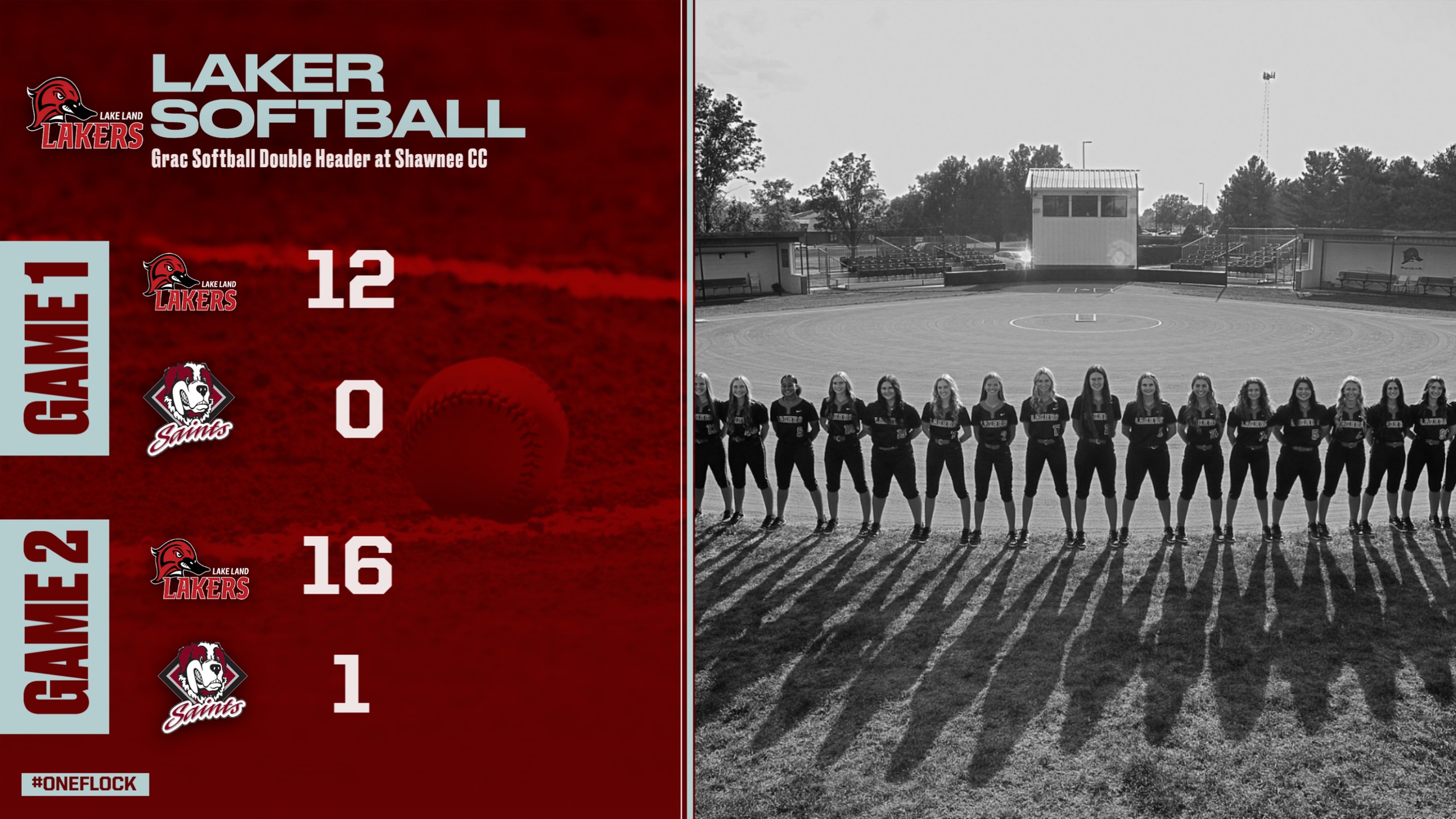 Lakers Sweep Shawnee CC