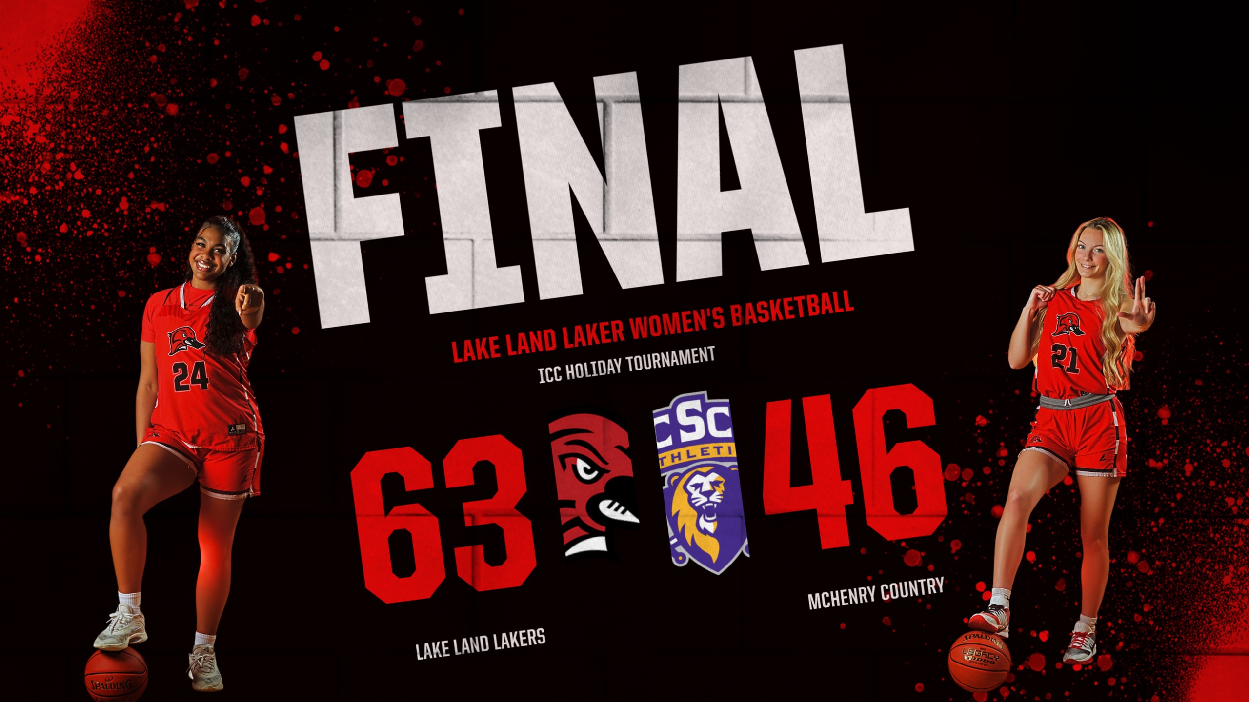 Lakers take down the Scotts of McHenry CC during game one of this ICC Holiday Tournament